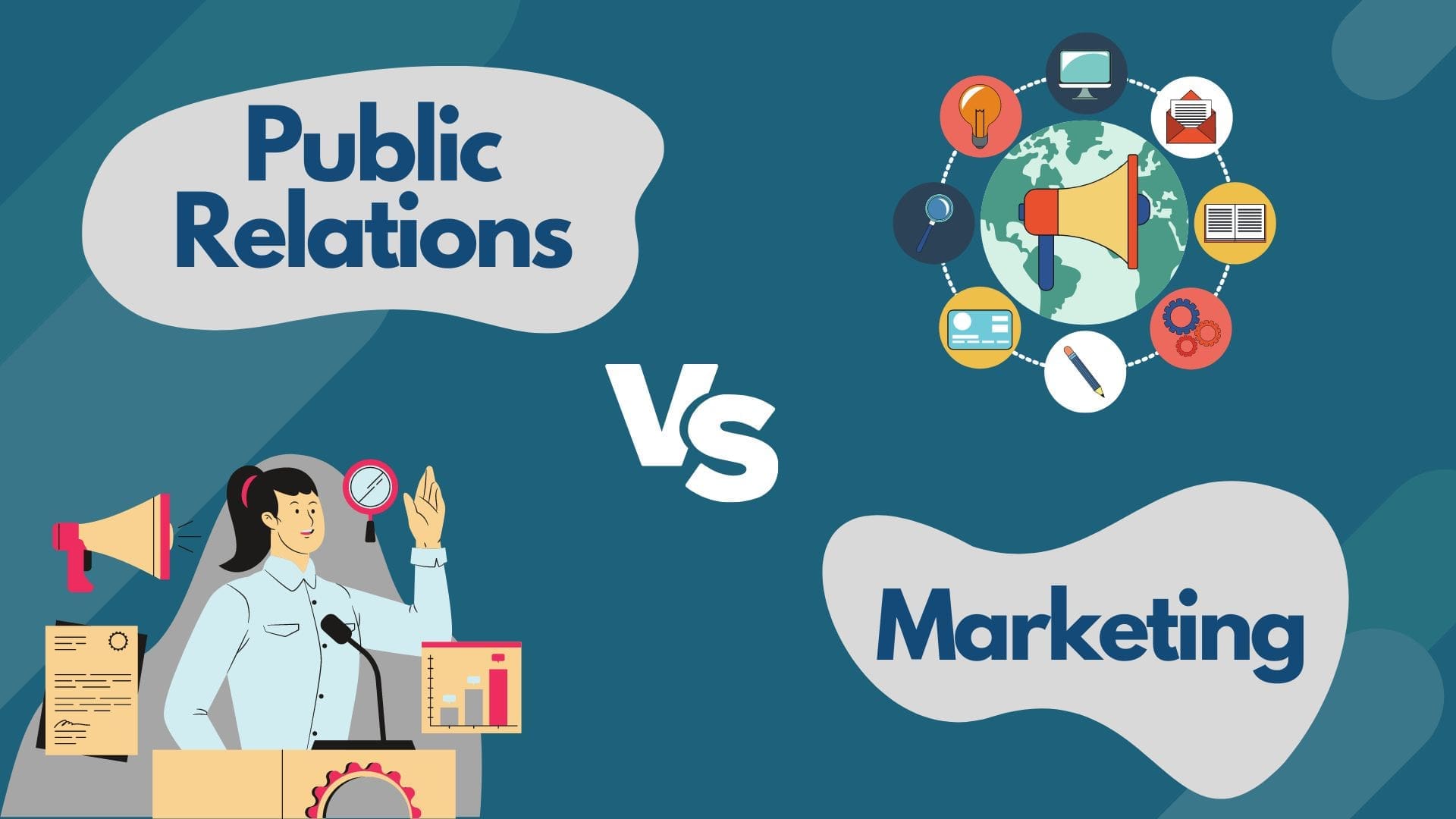 Public Relations vs. Marketing: Understanding the Differences and Benefits